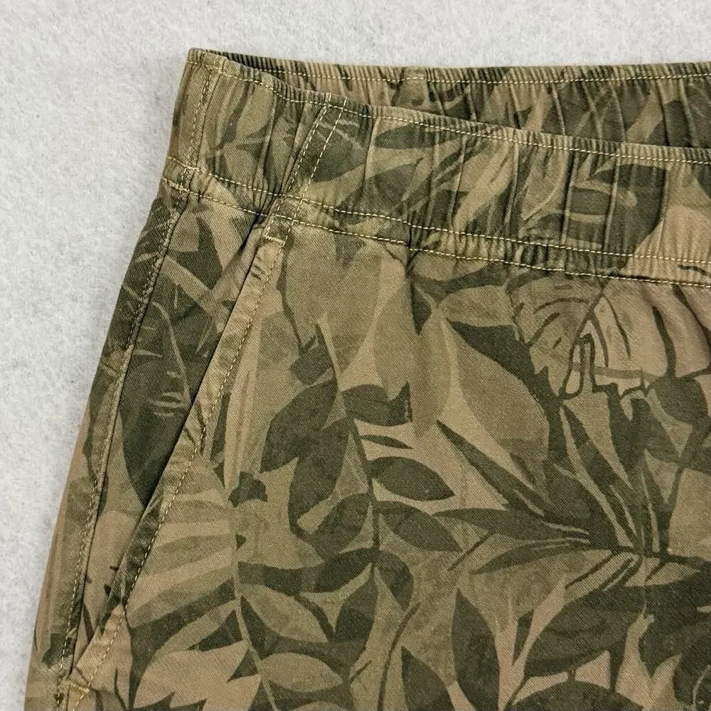 Faherty Shorts Mens Small Jungle Tropical Drawstring Pull On 6.5